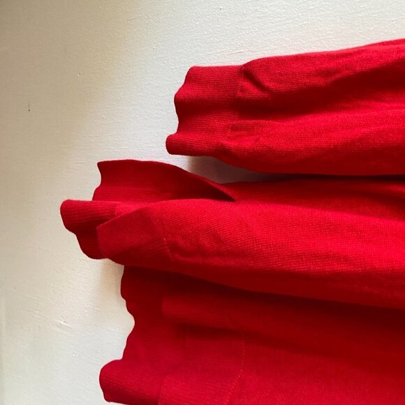 Lane Bryant Sweater Women's 14/16 Scoop Neck Red Holiday - Picture 2 of 5